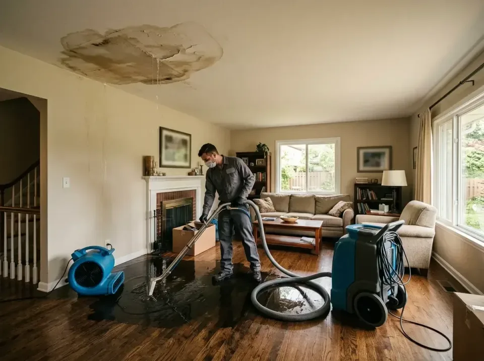 attic-pipe-burst-ceiling-drip-008 — frequently asked questions, Water Damage Restoration & Carpet Care in Woodlake, CA